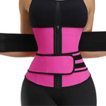 Pink Waist Trainer – Double Straps