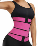 Pink Waist Trainer – Double Straps