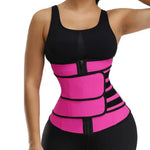 Pink Waist Trainer – Double Straps